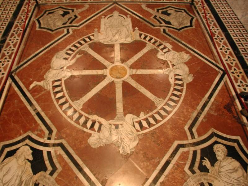 Part of the floor in the duomo